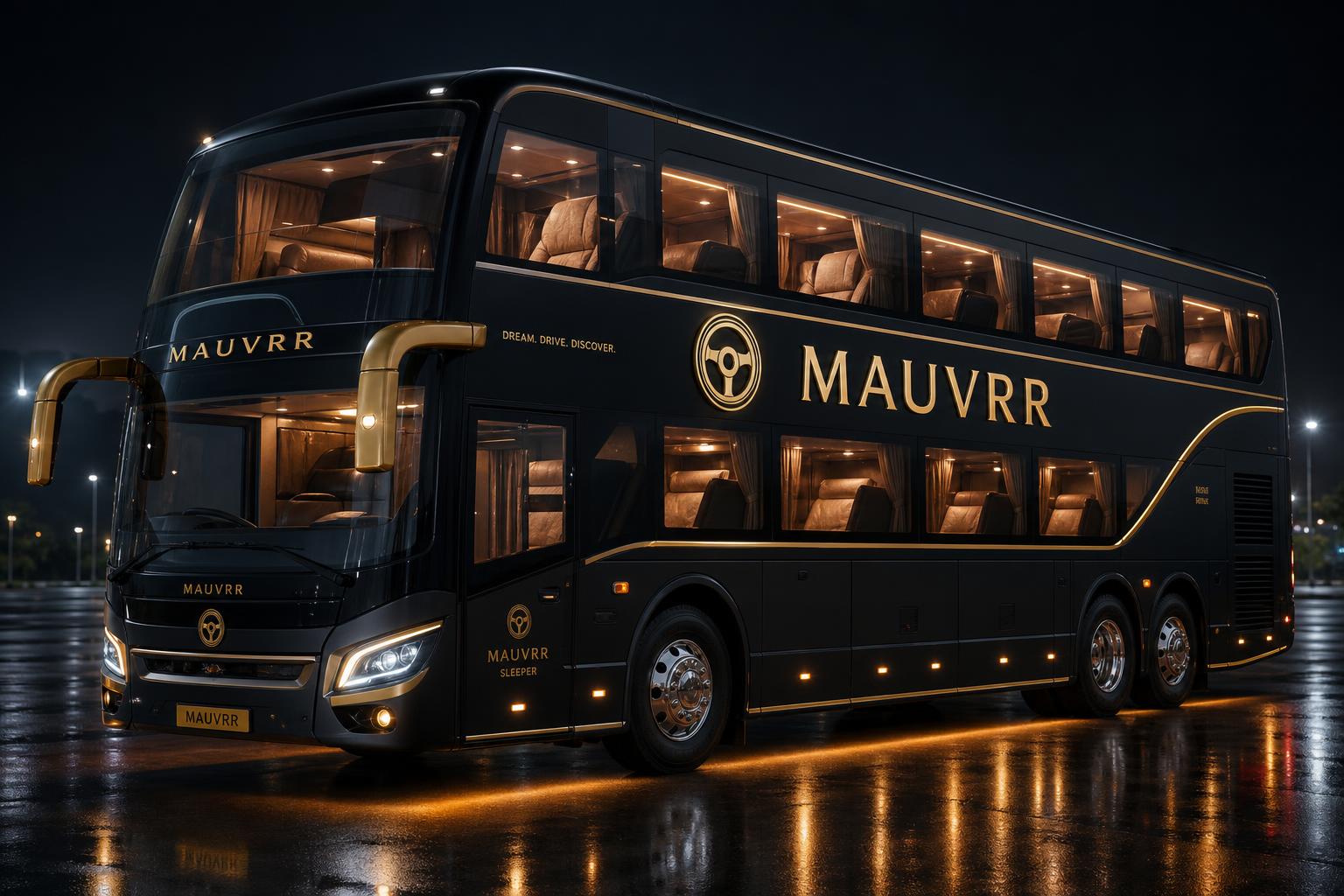MAUVRR Sleeper — Double-decker night coach